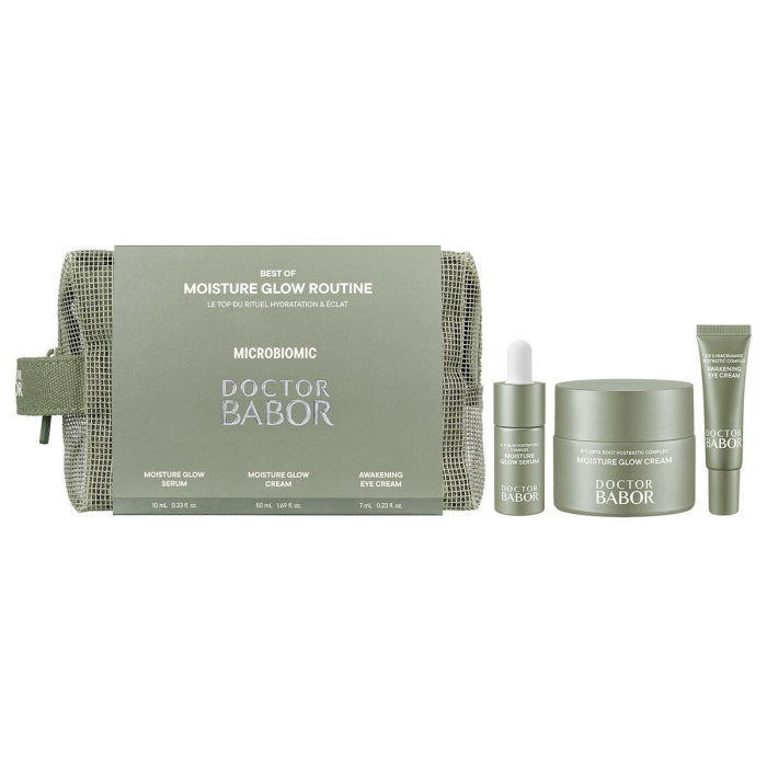 Moisture Glow Routine MICROBIOMIC - komplet za vlažilno sijajno rutino