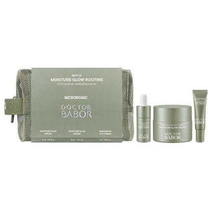 Moisture Glow Routine MICROBIOMIC - komplet za vlažilno sijajno rutino